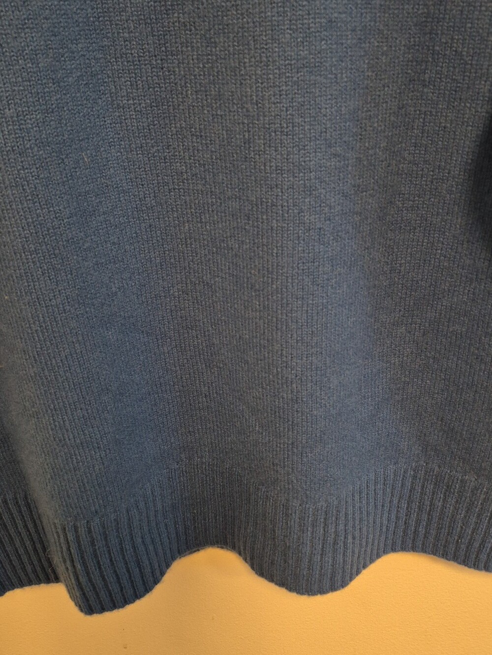NAADAM Luxe 100% Cashmere Oversized Crewneck Sweater Teal Blue $298 Size S - Picture 4 of 10